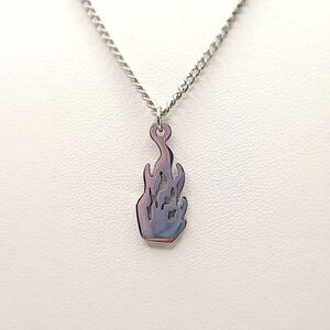 Flame Stainless Steel Necklace